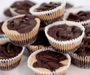 A quick dessert recipe- Avoid added sugar and preservatives when you make a peanut butter cup homemade.