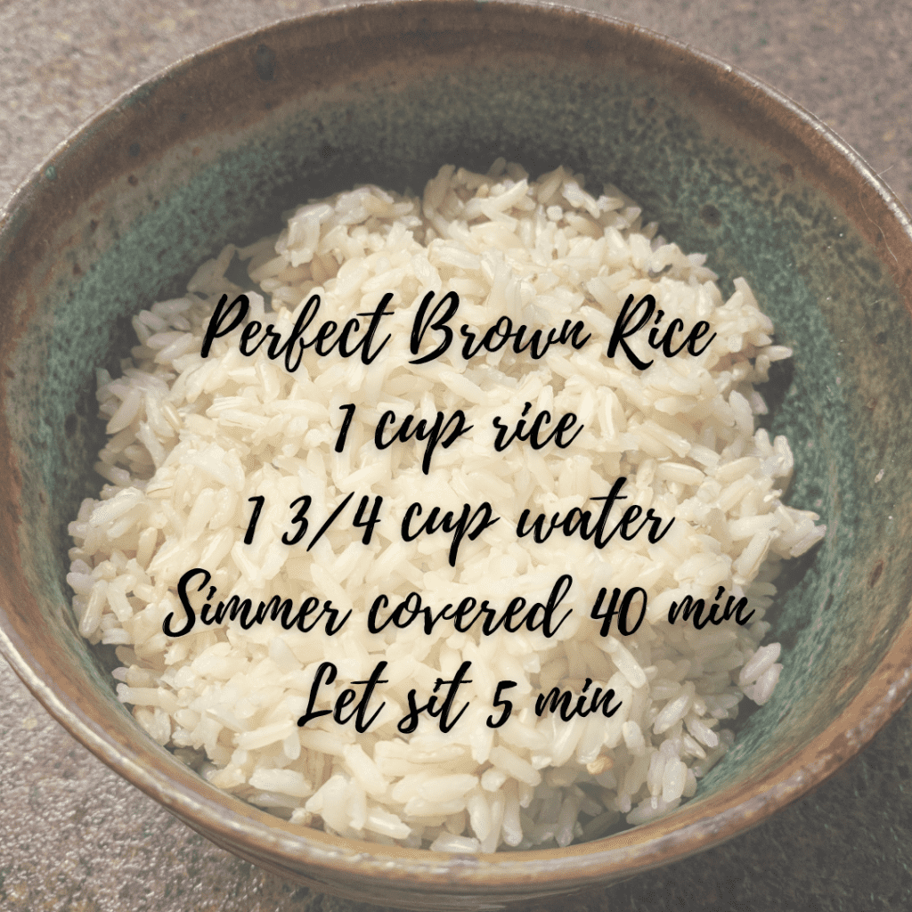 Whole grain brown rice recipe. A grain bowl is the perfect base for a deconstructed taco