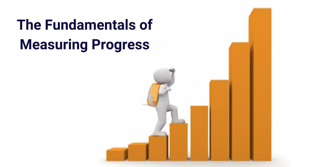 Measuring progress for a long term fitness goal takes many factors into account