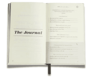Monitor the progress you make in a journal by tracking many kinds of data