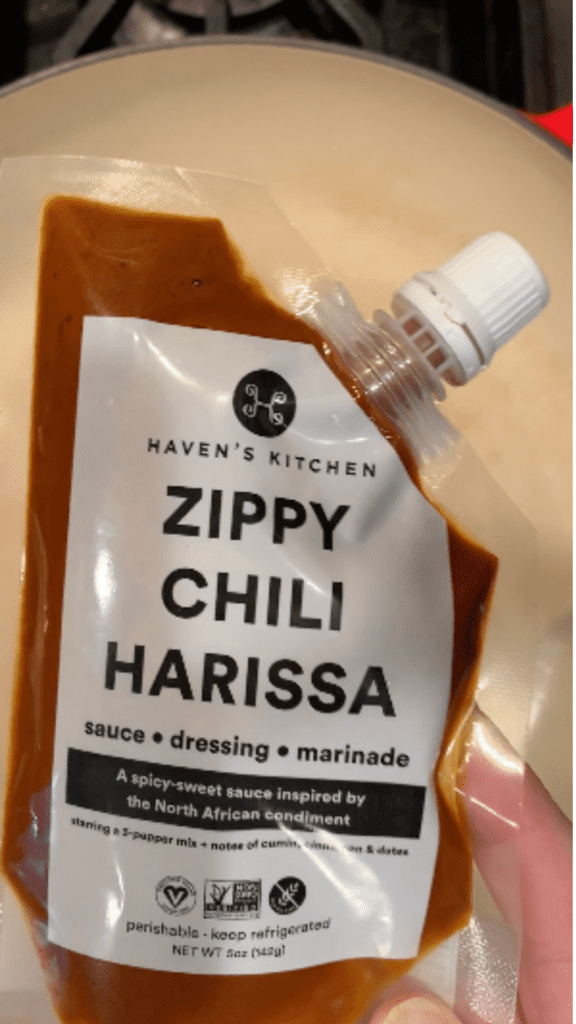 Haven’s Kitchen Zippy Chili Harissa, ingredients for harrisa to save time and make preparing tasty meals simple
