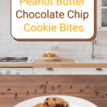 Easy chocolate chip cookie with coconut and peanut butter uses chickpeas instead of flour to make them gluten free