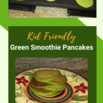 Healthy pancakes with a St. Patrick’s Day flair