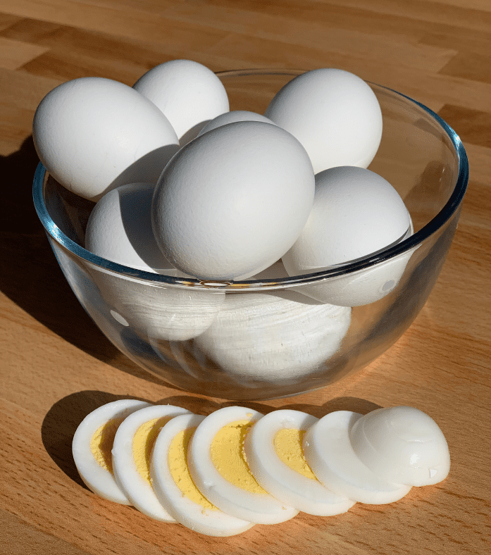 The Secret to Easy to Peel Hard Boiled Eggs