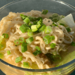 Easy prep recipe for chicken miso ramen bowl, a healthy upgrade from ramen soup.