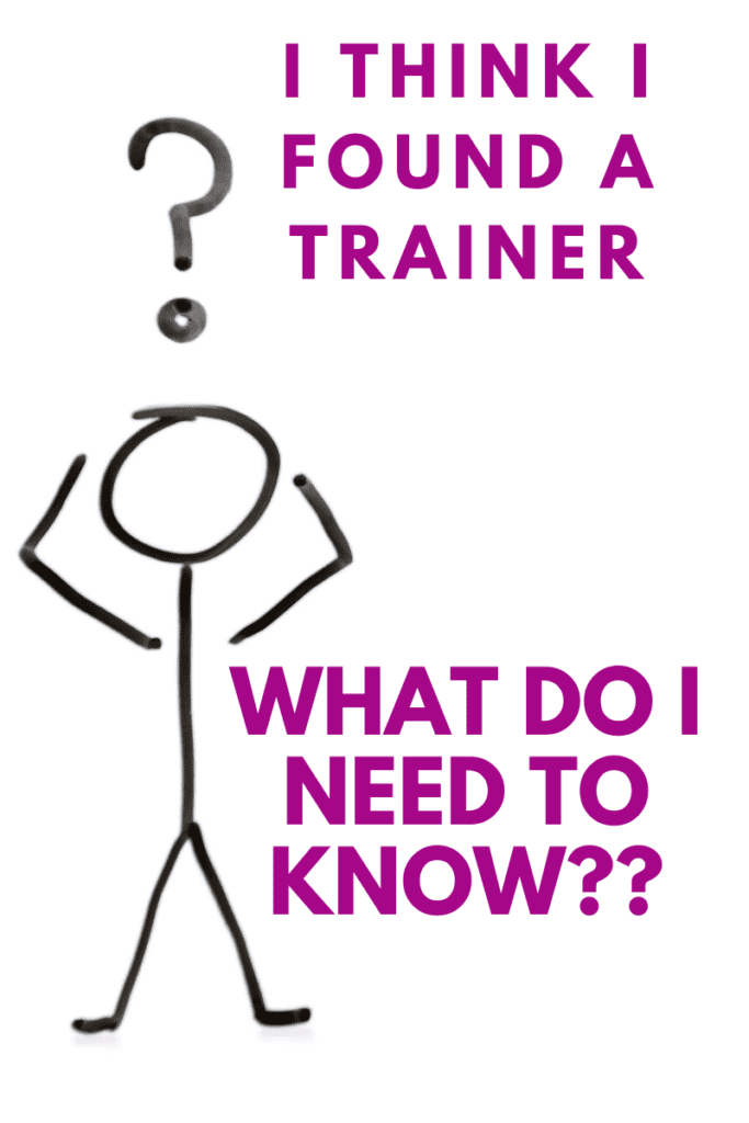 Questions to ask when finding the right coach include their credentials and the cost of hiring a personal trainer