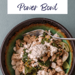 Mediterranean bowls recipe - In warm weather serve Greek Chicken Bowl on a bed of greens, and in cool weather as a grain bowl