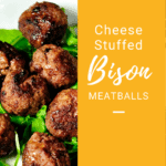Is bison better than beef? Try this keto recipe: ground bison meatballs. Meal prep tips how long to air fry frozen meatballs