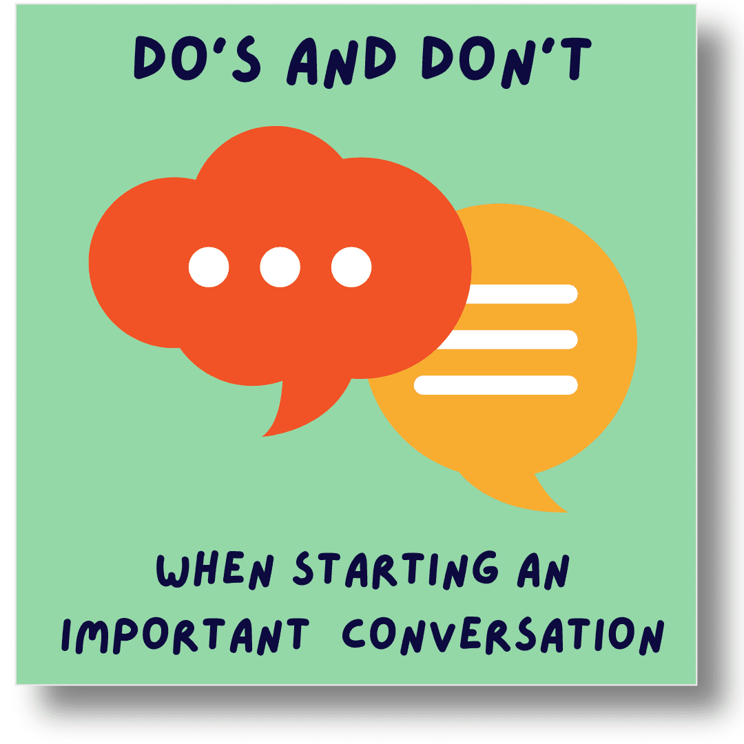 Embarking on conversations with loved ones about wanting to live healthier can be hard to do in real life.