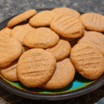 An old fashioned molasses sugar cookie