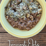 Oatmeal recipe ideas: Artisanal porridge with oatmeal and buckwheat groats