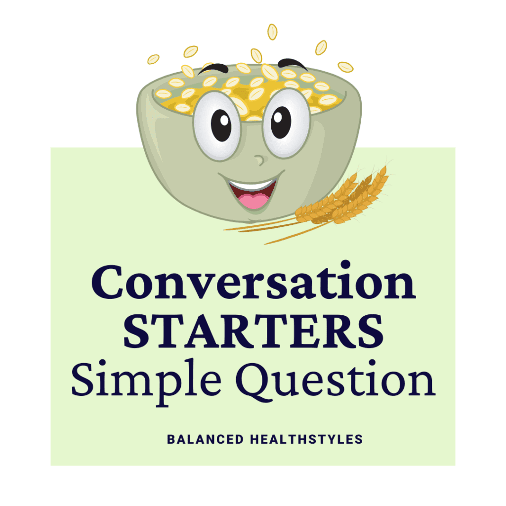 Level up breakfast with fancy oatmeal, & level up your relationship with this simple question conversation starter