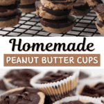 Indulge in a healthy makeover recipe, try these easy to make homemade healthy peanut butter cups!