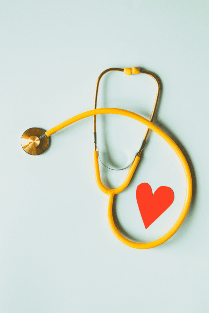 Inviting image of a stethoscope, embodying a new approach to patient-centered care and how to talk to your doctor.