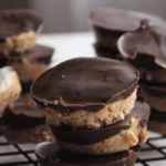 Satisfy your sweet tooth with these easy homemade peanut butter cups. A recipe made with cashew butter.