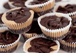When you make a peanut butter cup homemade from a recipe with simple ingredients, you are able to avoid added sugar and preservatives
