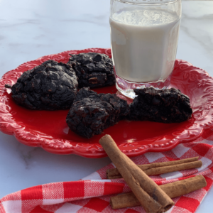 Mexican hot chocolate cookies, a cookie without butter