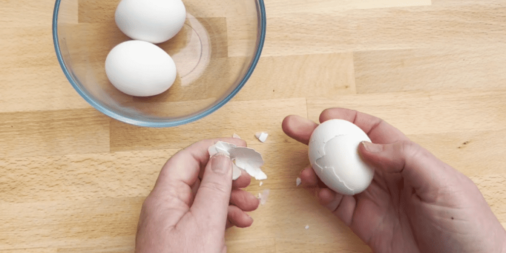 Easy to peel hard boiled eggs steamed to perfection in an Instant Pot